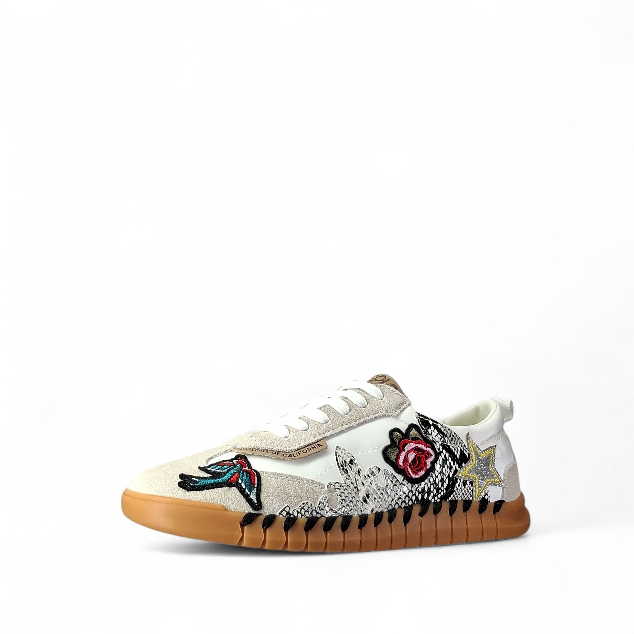 Colors of california With patches Sneakers basse da Donna – TAHOE18
