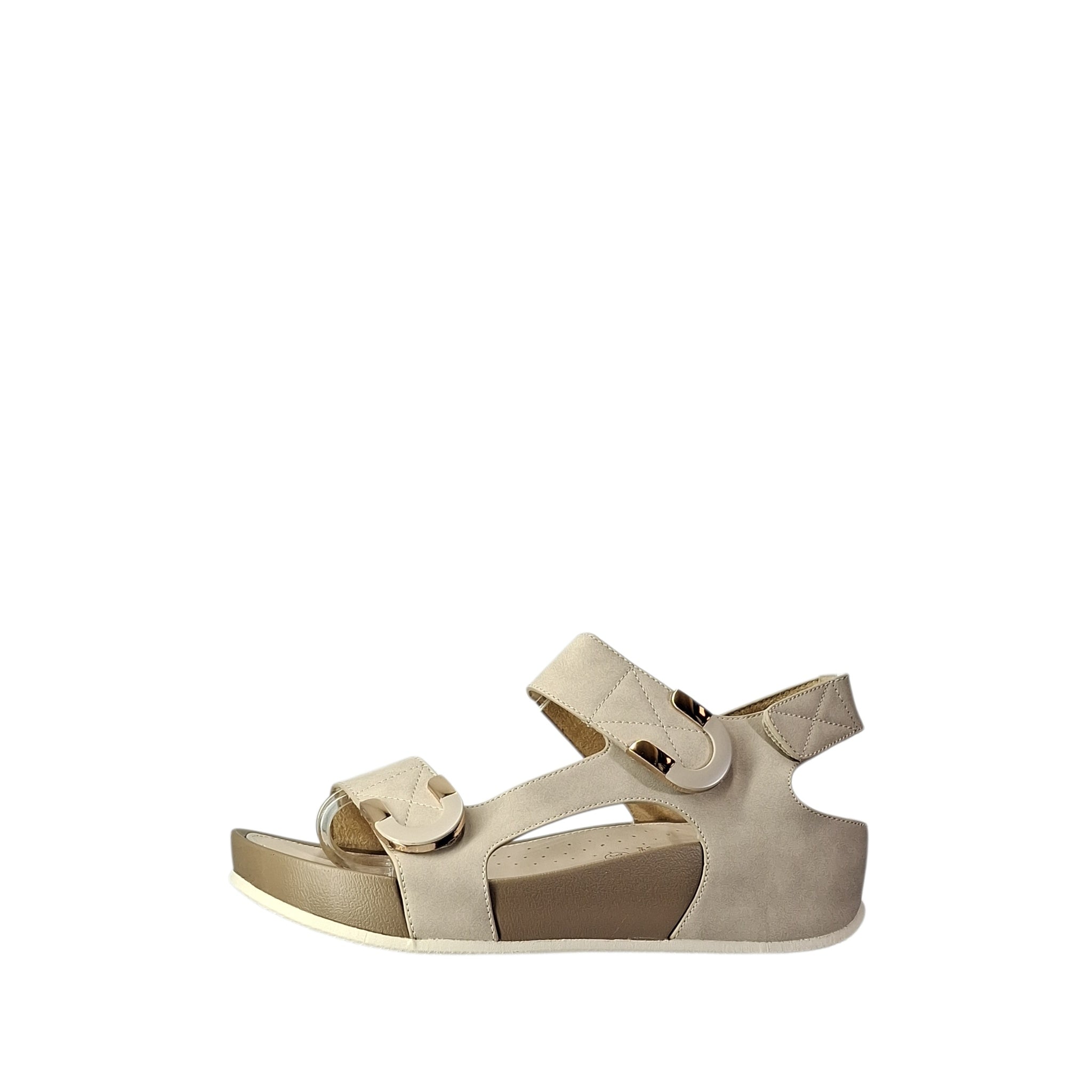 Grunland Dira Sandali con Zeppa da Donna – Beige - SA1996C9DIRA