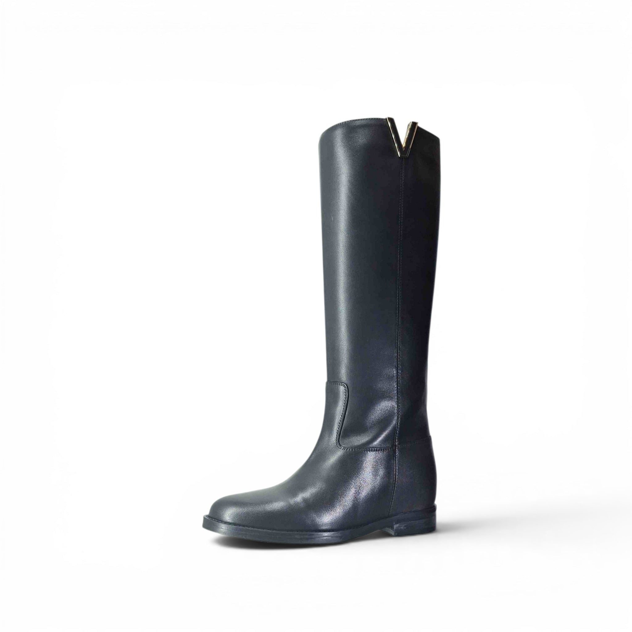 Kammi Torino Stivali con tacco da Donna – 1853-25 NERO