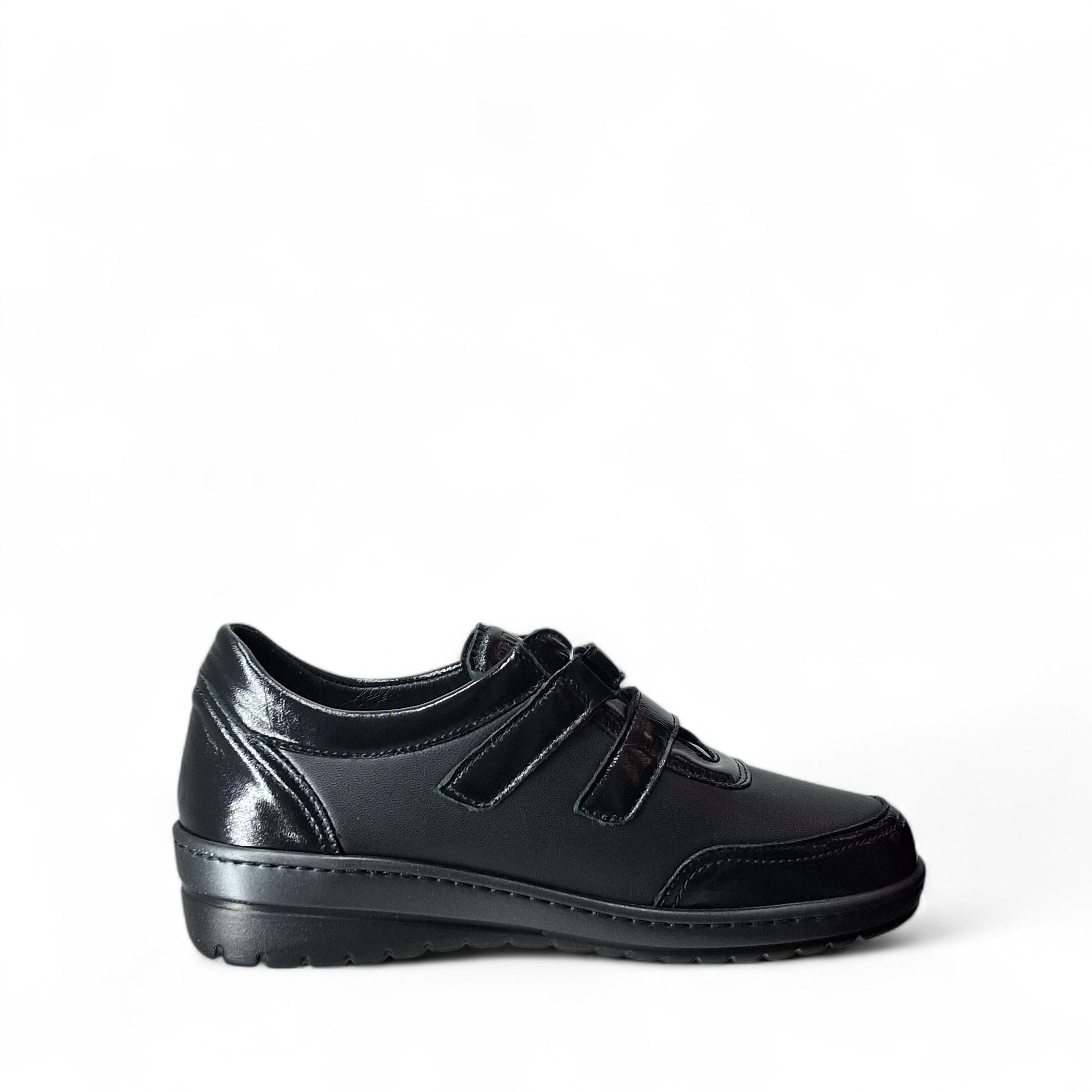 Grunland Sc Scarpe Basse Senza Stringhe da Donna – Nero - SC538868NILE BLACK