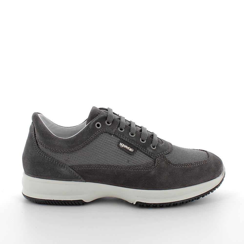 Igi&Co Scarpe Basse Stringate da Uomo – Grigio