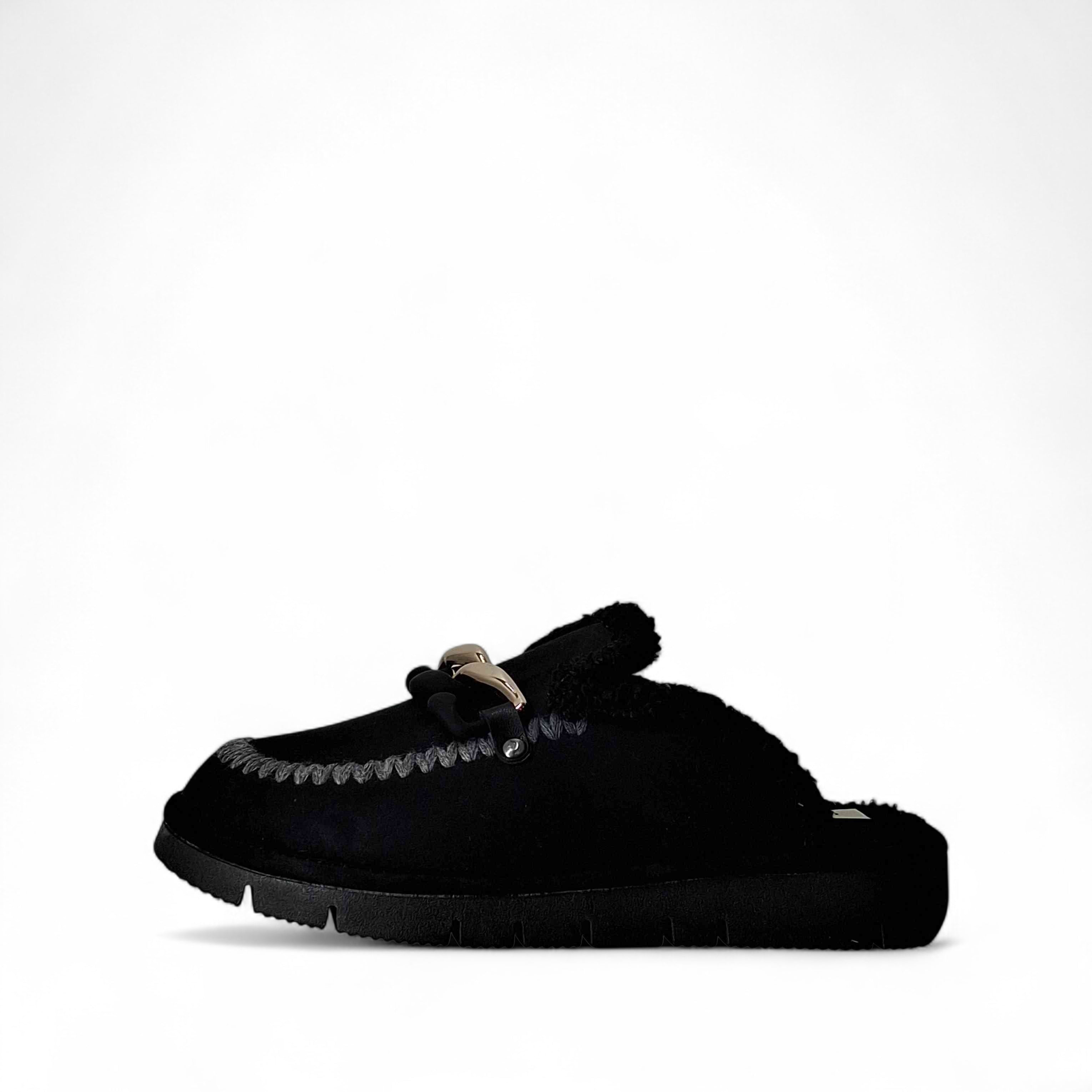 Grunland Pantofole Chiuse Ci da Donna – Nero