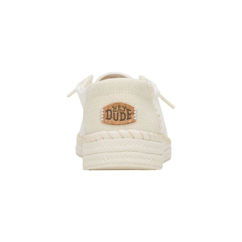 Dude Sneakers Basse Wendy Espadrille Woven da Donna – Bianco