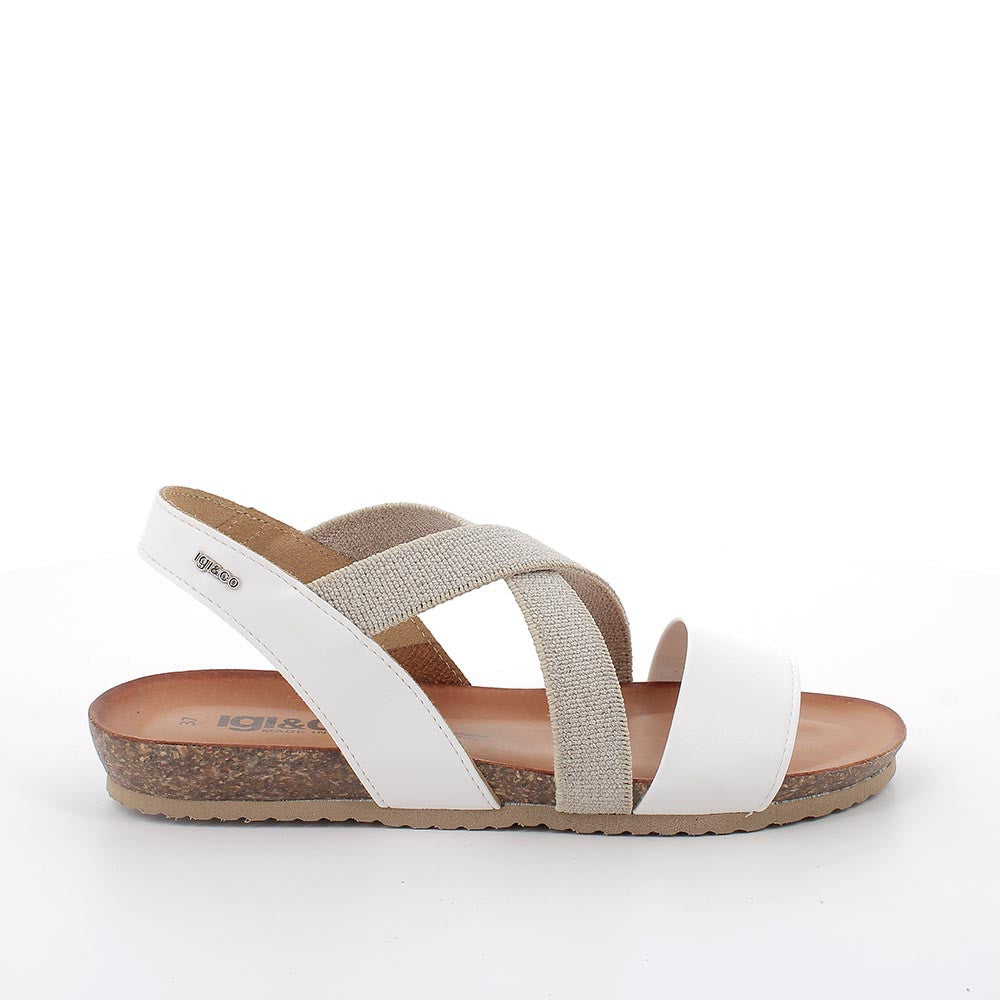 Igi&Co Sandali Bassi da Donna – Bianco