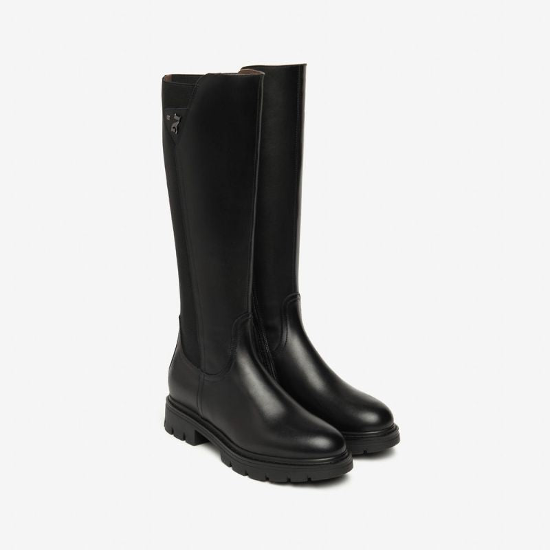 Nero Giardini Stivali senza Tacco da Donna – Nero