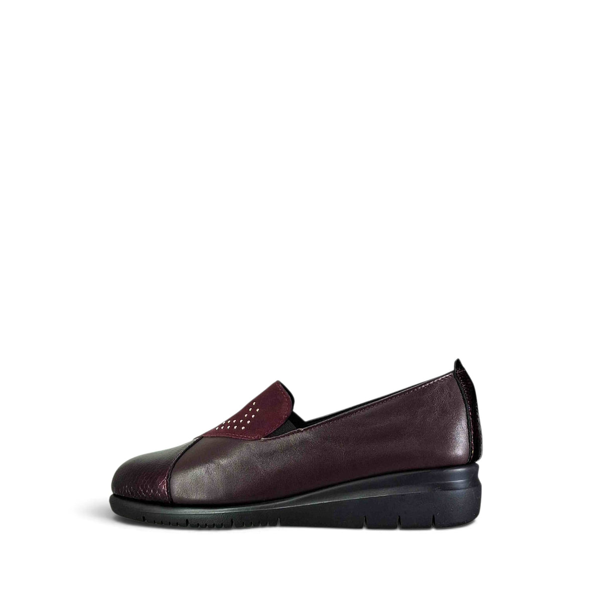 Grunland Rysa Scarpe Basse Senza Stringhe da Donna – SC632925RYSA BORDO
