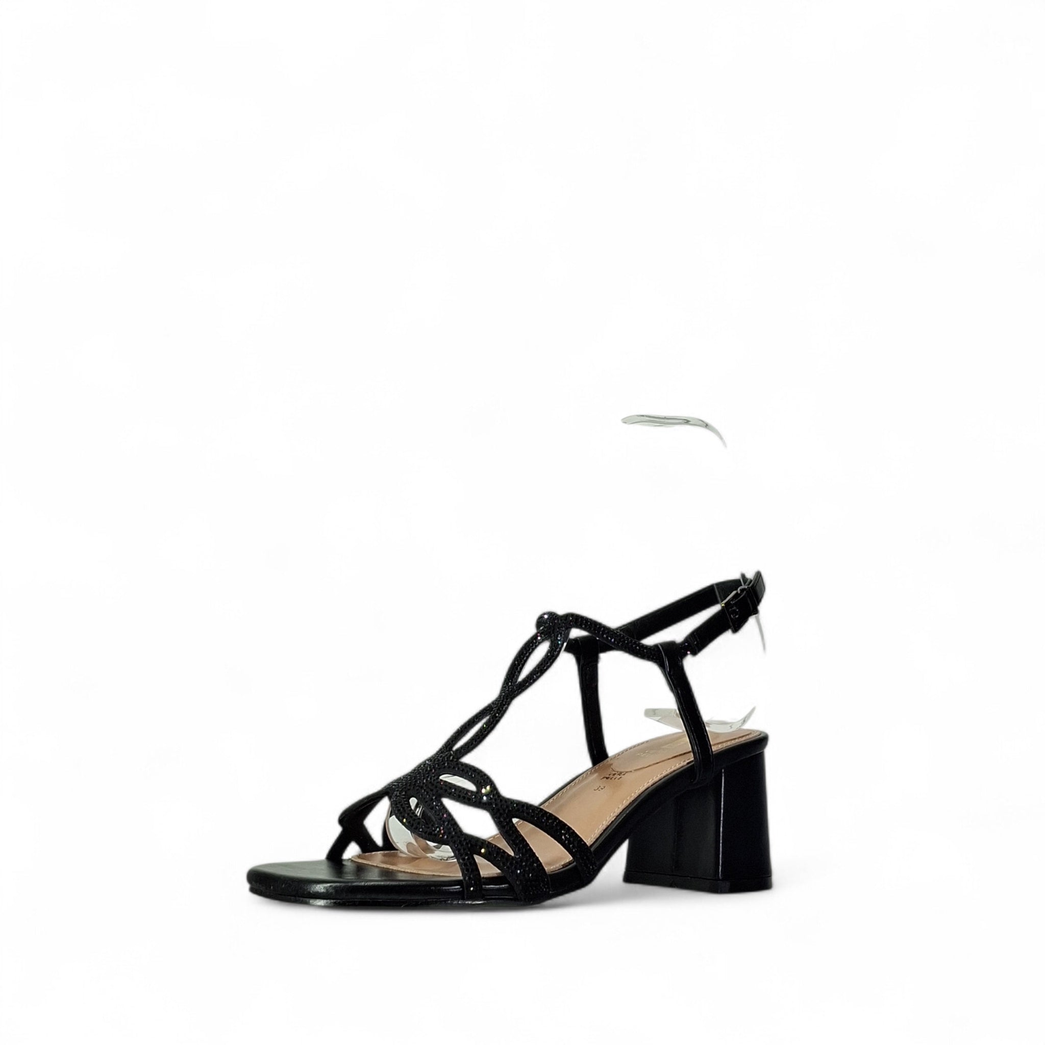 Kammi Sandali con Tacco da Donna – Multicolor - 2524 NERO