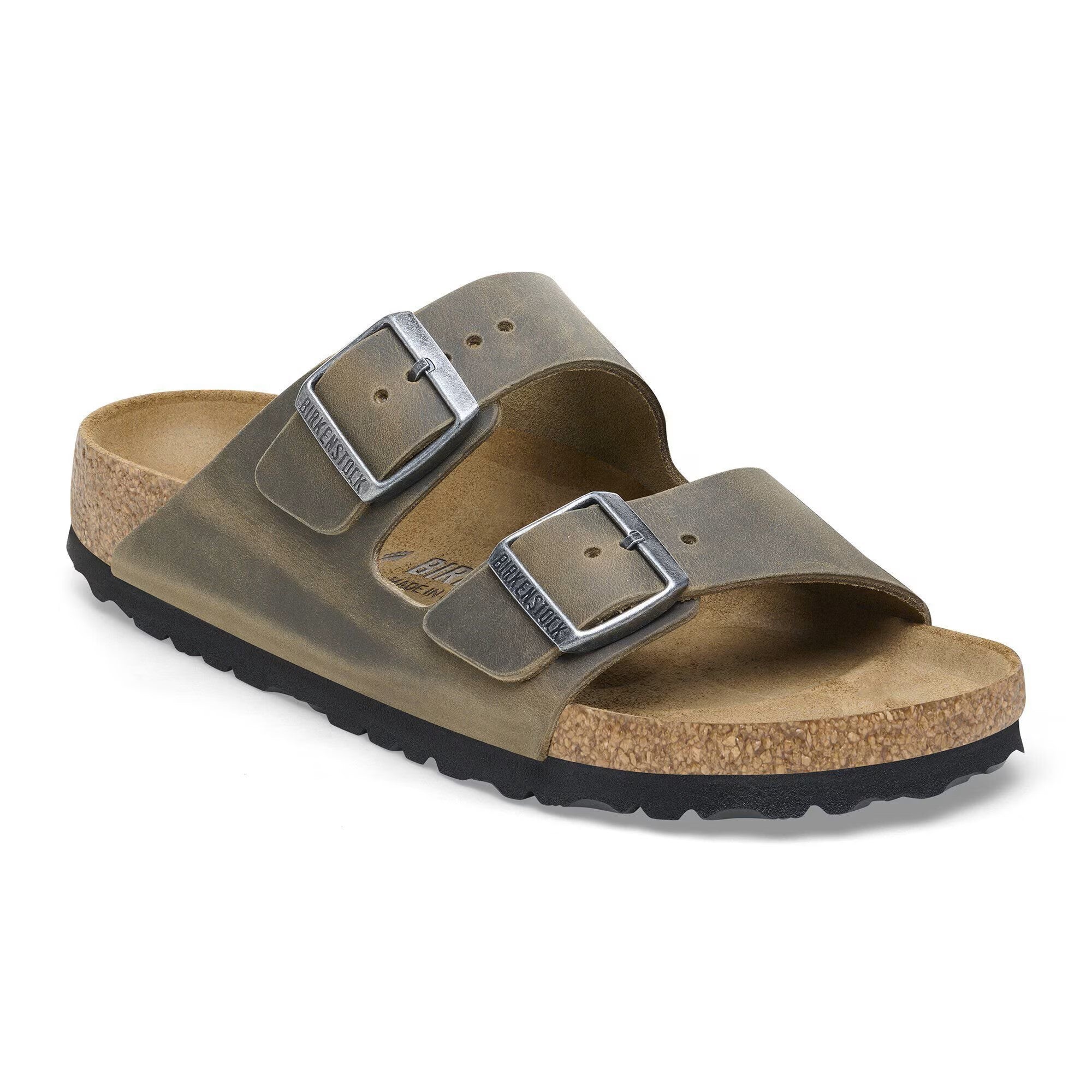 Birkenstock Arizona Calz S Ciabatte Basse Unisex – Khaki - ARIZONA1027039