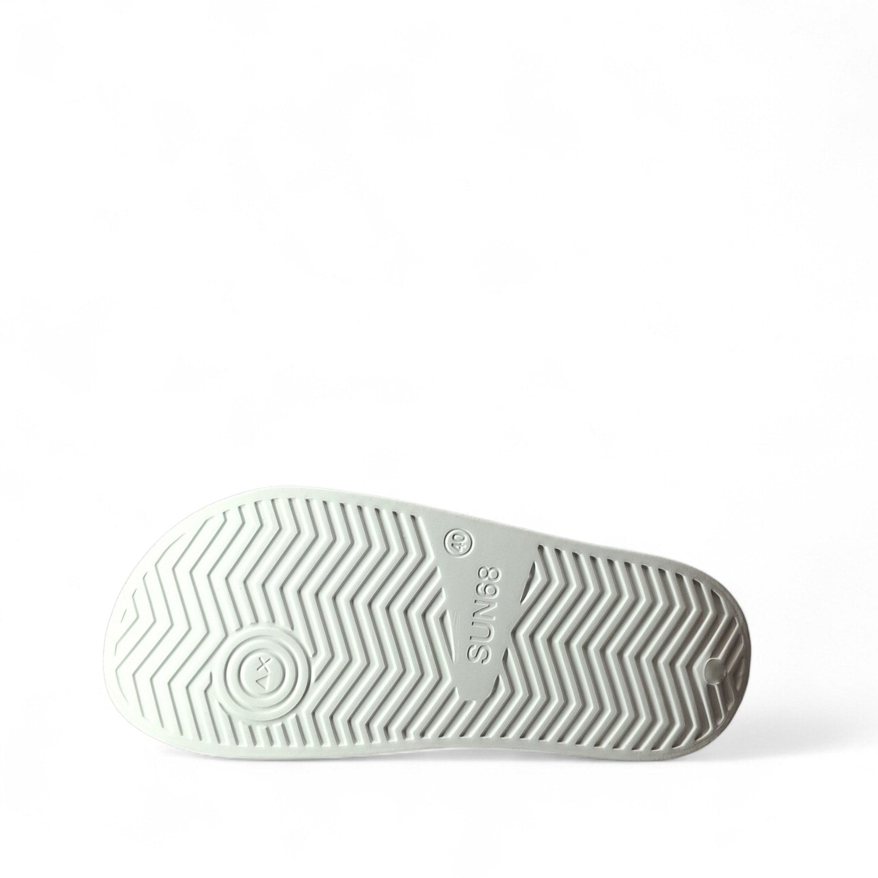 Sun68 Slippers Logo Ciabatte Basse da Donna – Bianco - BX36210 BIANCO