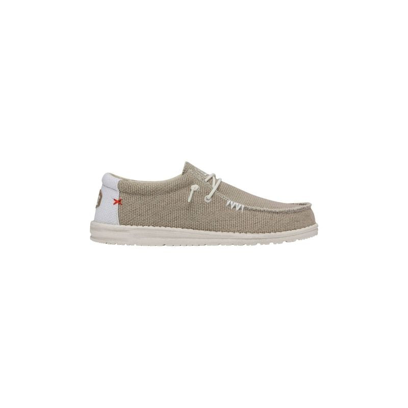 Dude Wally Braided Scarpe Basse Senza Stringhe da Uomo – Panna - 40003 1LB