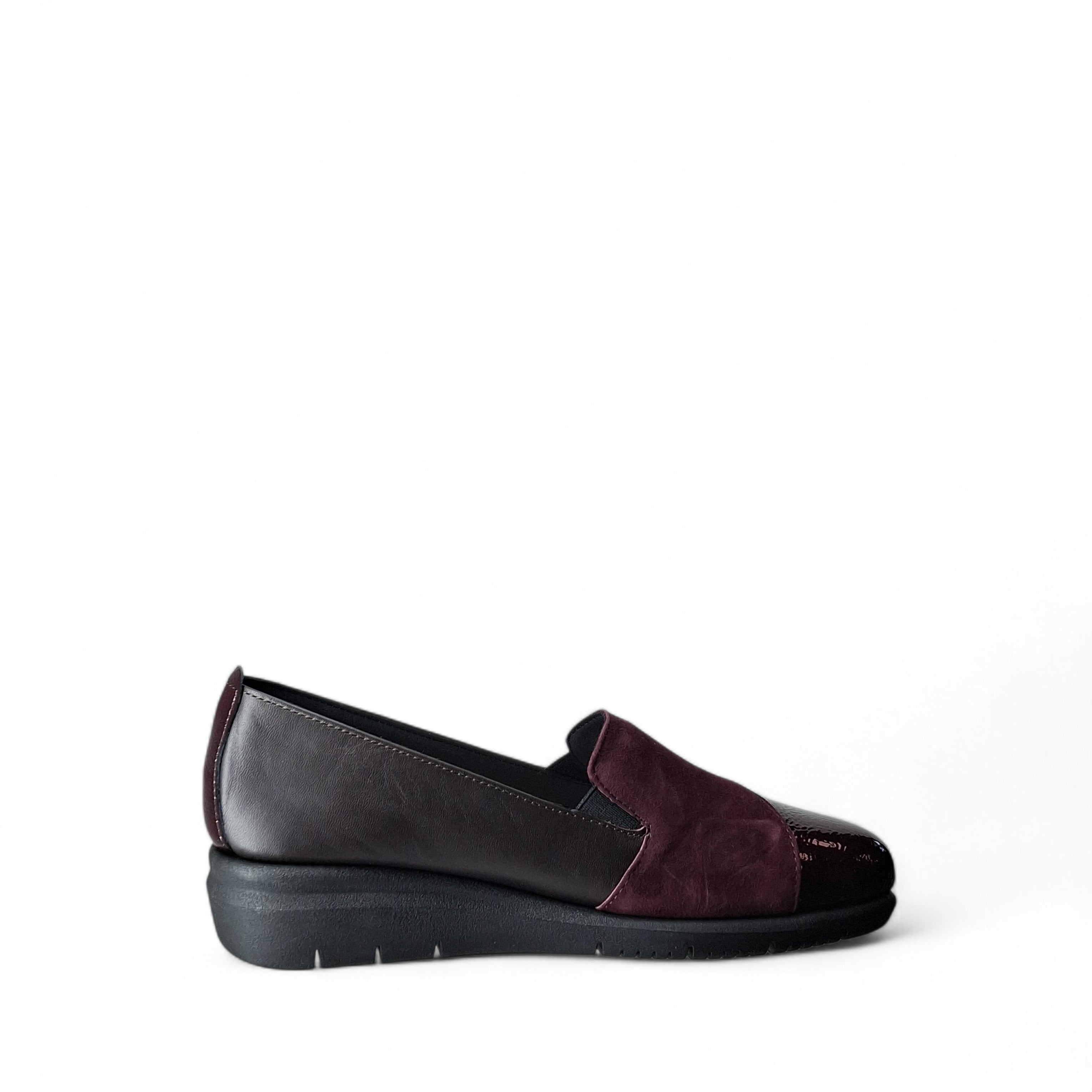 Grunland Sc Scarpe Basse Senza Stringhe da Donna – Bordeaux - SC610925RYSA BORDO