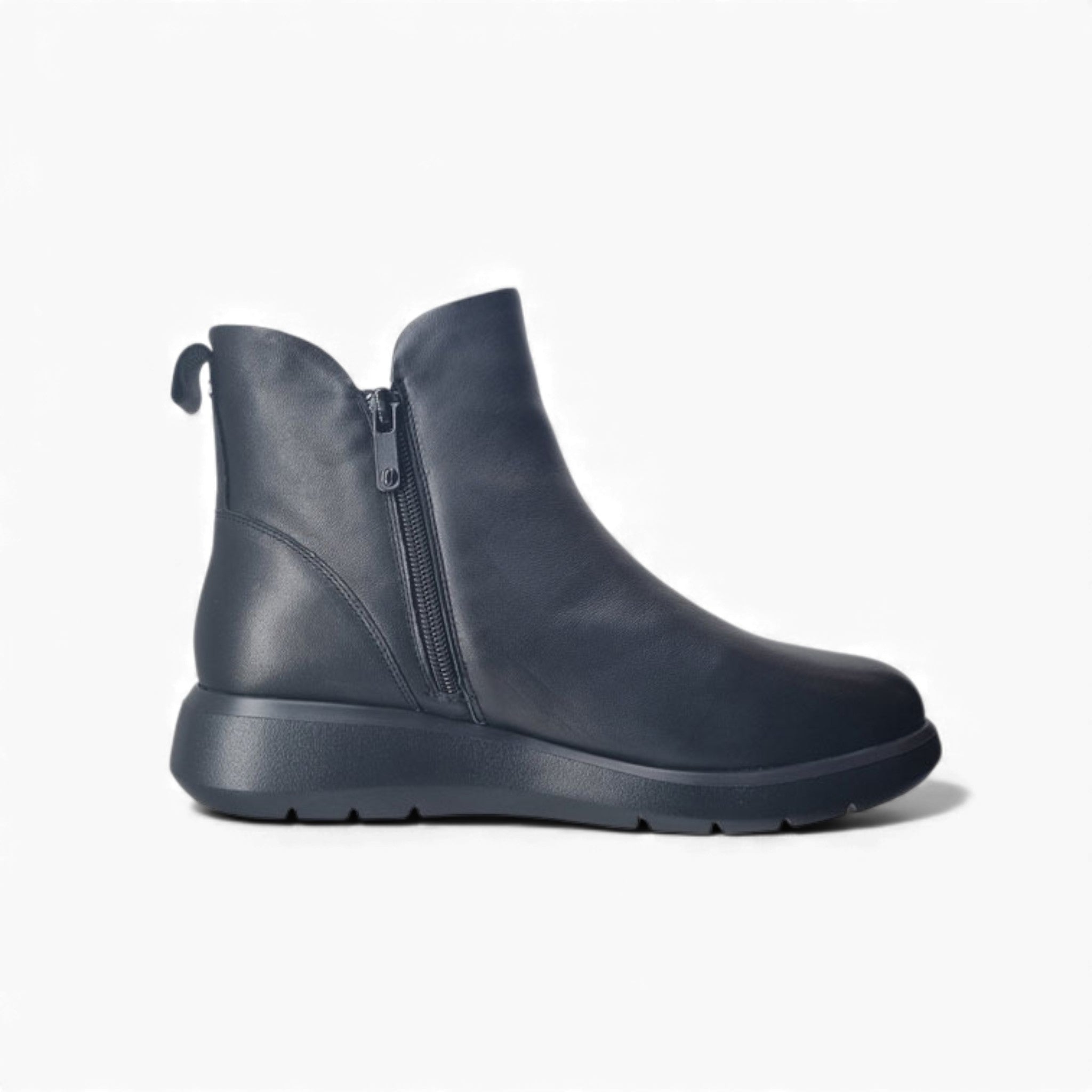 Impronte Stivaletti senza stringhe Moka Chelsea da Donna – Nero