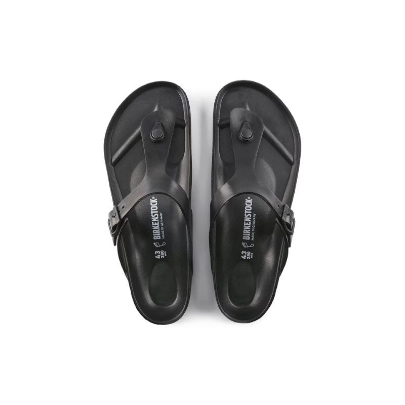 Birkenstock Ciabatte in Gomma Gizeh da Donna – Nero