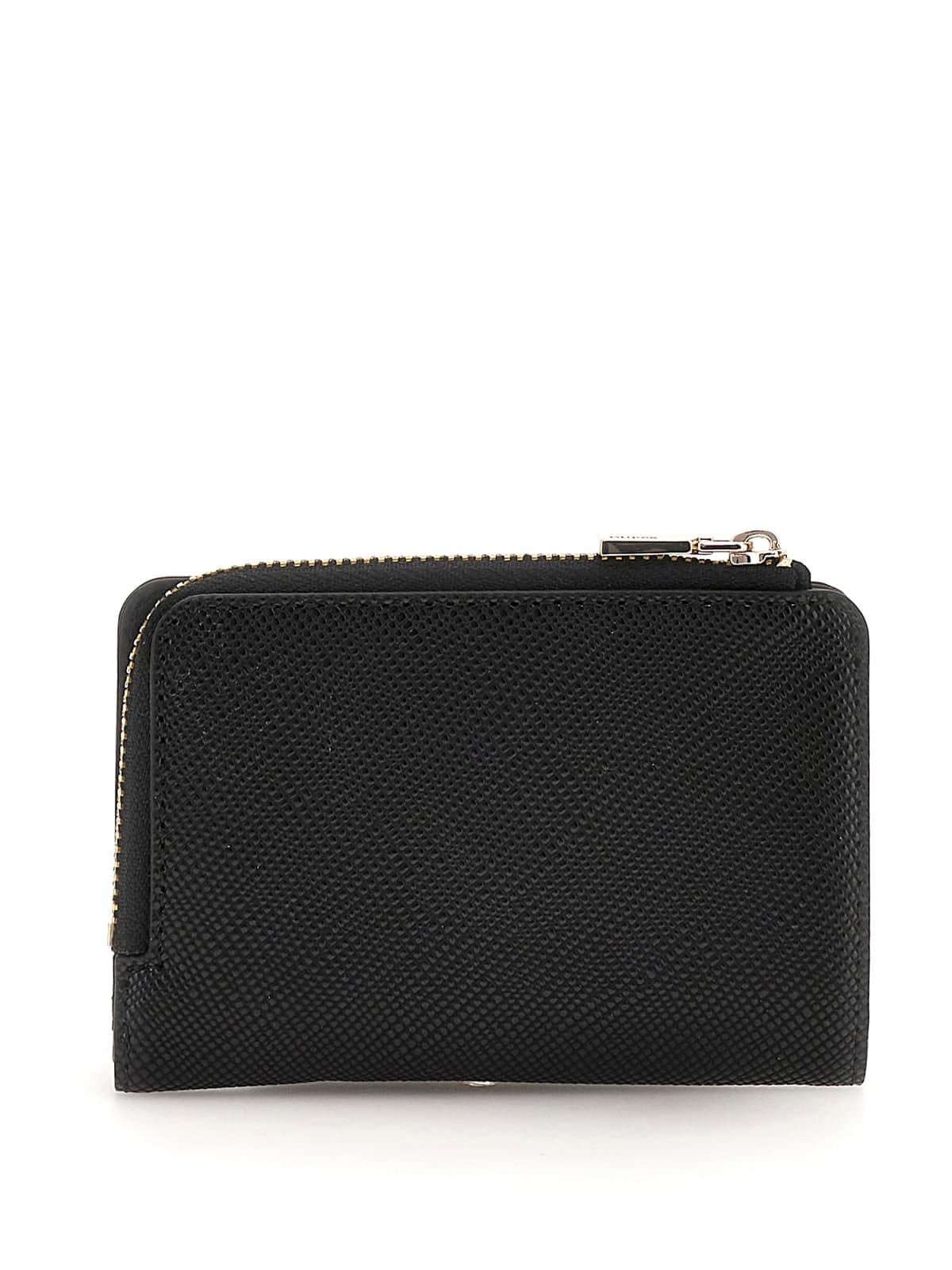 Guess Porta Carte Laurel Slg Zip Card Case da Donna – Nero