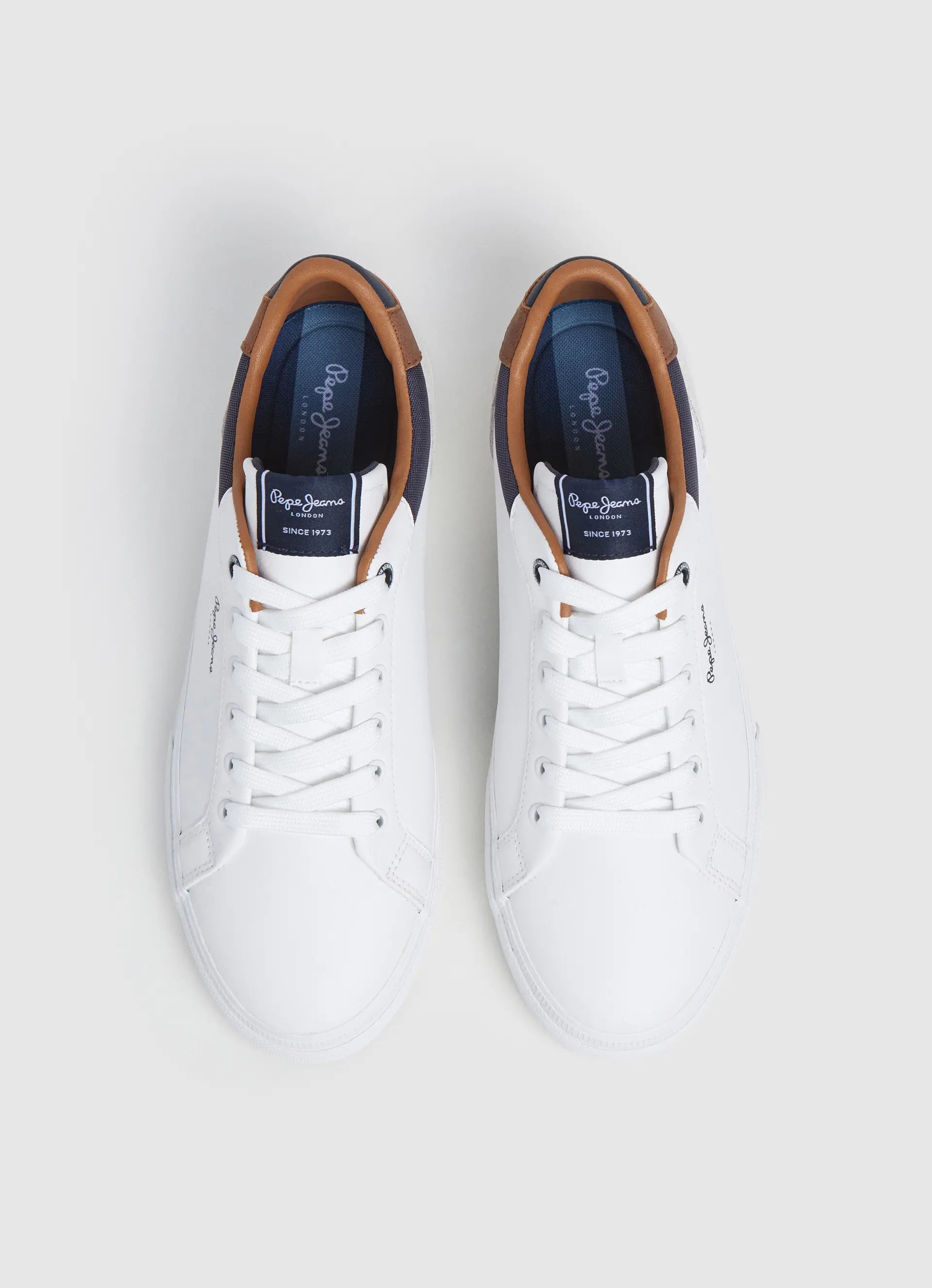 Pepe Jeans Kenton Court M Sneakers Basse da Uomo – Bianco - PMS30839 800