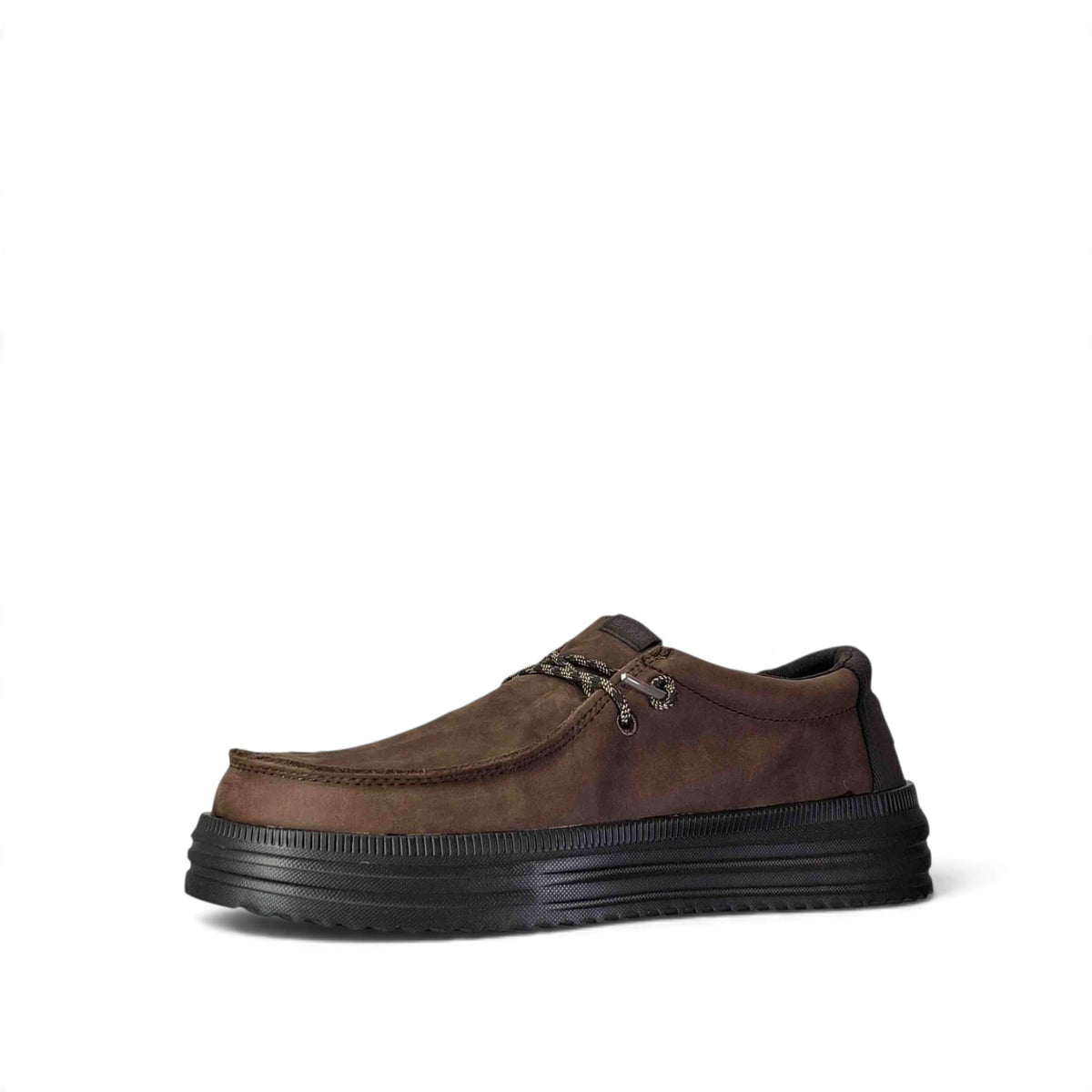 Dude Rev tumbled leather Scarpe basse stringate da Uomo – 45847 BROWN