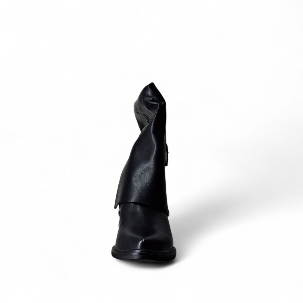 Galia Stivaletti con Tacco Kmq da Donna – Nero