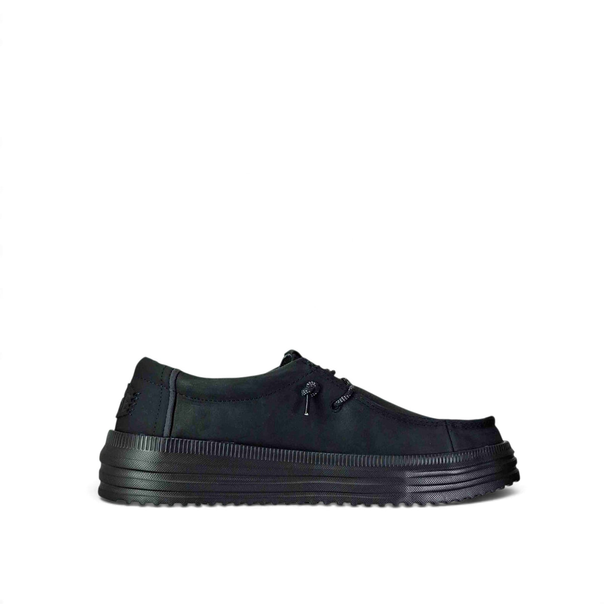 Dude Rev tumbled leather Scarpe basse stringate da Uomo – 45847 BLACK