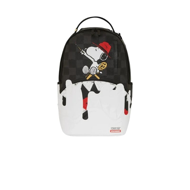 Sprayground Snoopy painting shark dlxsv ba Zaini streetwear da Unisex – 910B7686NSZ