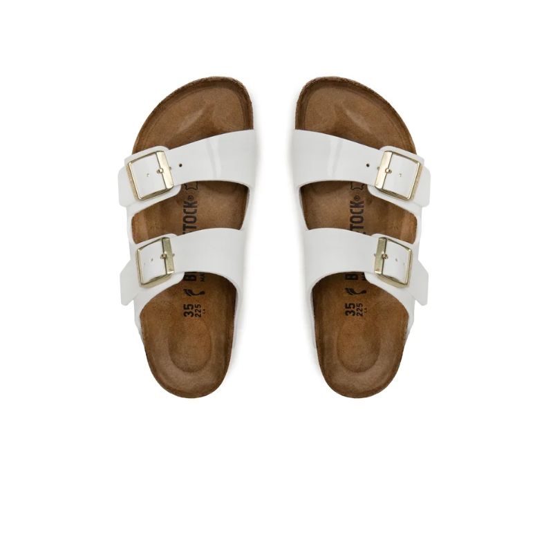 Birkenstock Ciabatte Basse Arizona da Donna – Bianco