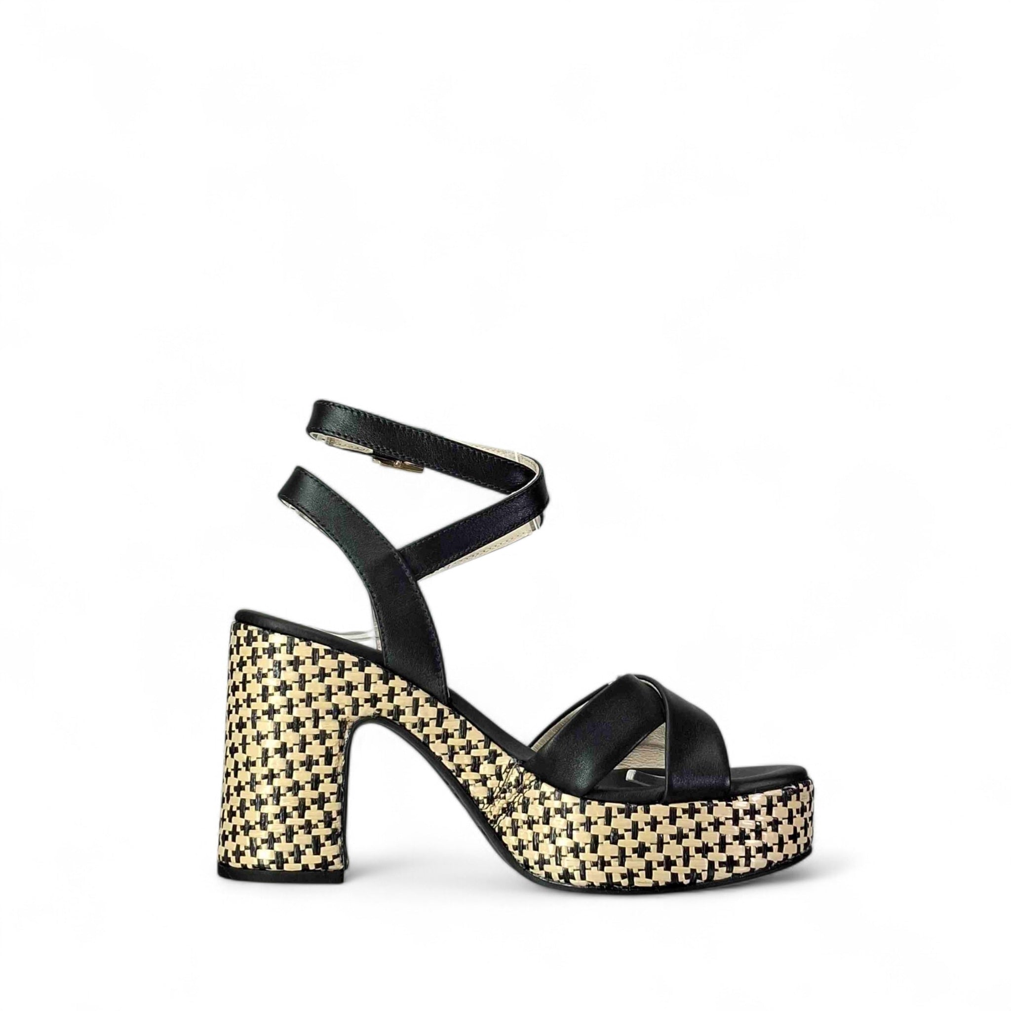 Nero giardini Giselle Sandali con tacco da Donna – E616072 D 100