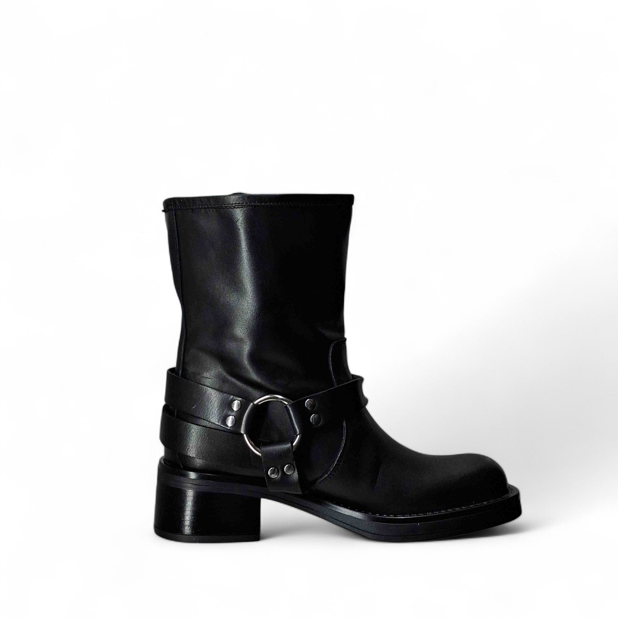 Kammi Biker Biker Frey Basso da Donna – Nero