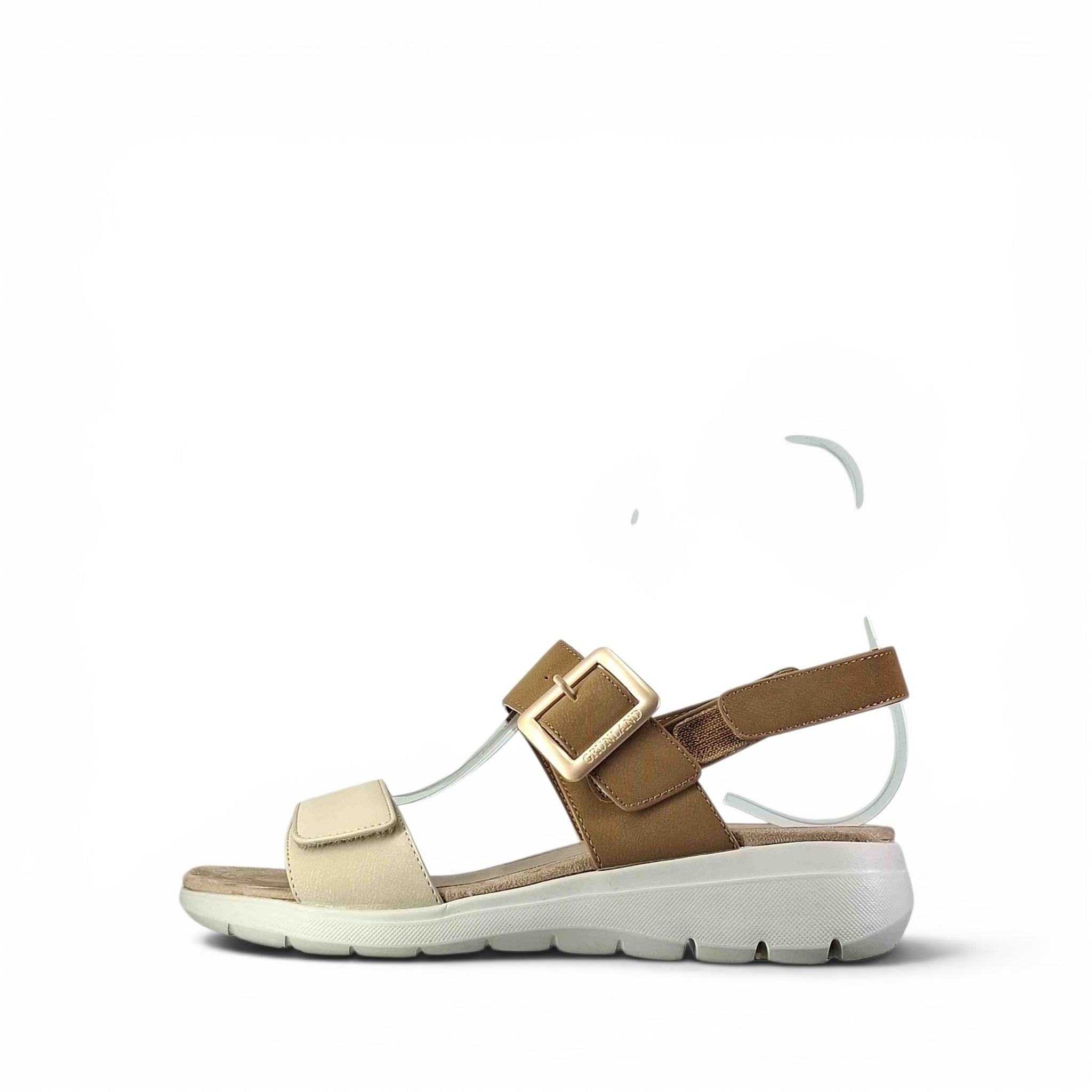 Grunland DEMA Beige - Sandali Bassi Donna