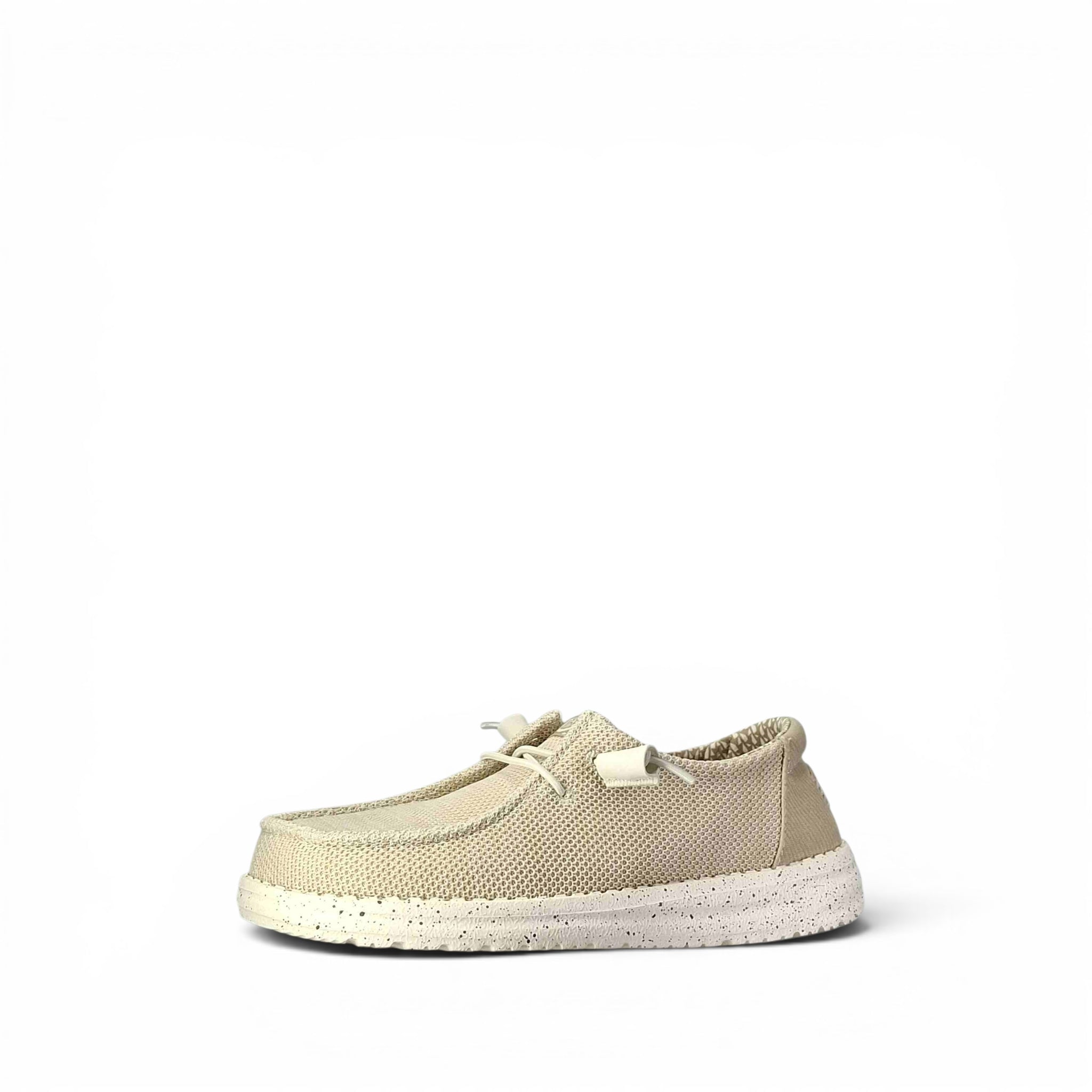 Dude Wendy Stretch Sox W Scarpe Basse Senza Stringhe da Donna – 41878 CREAM